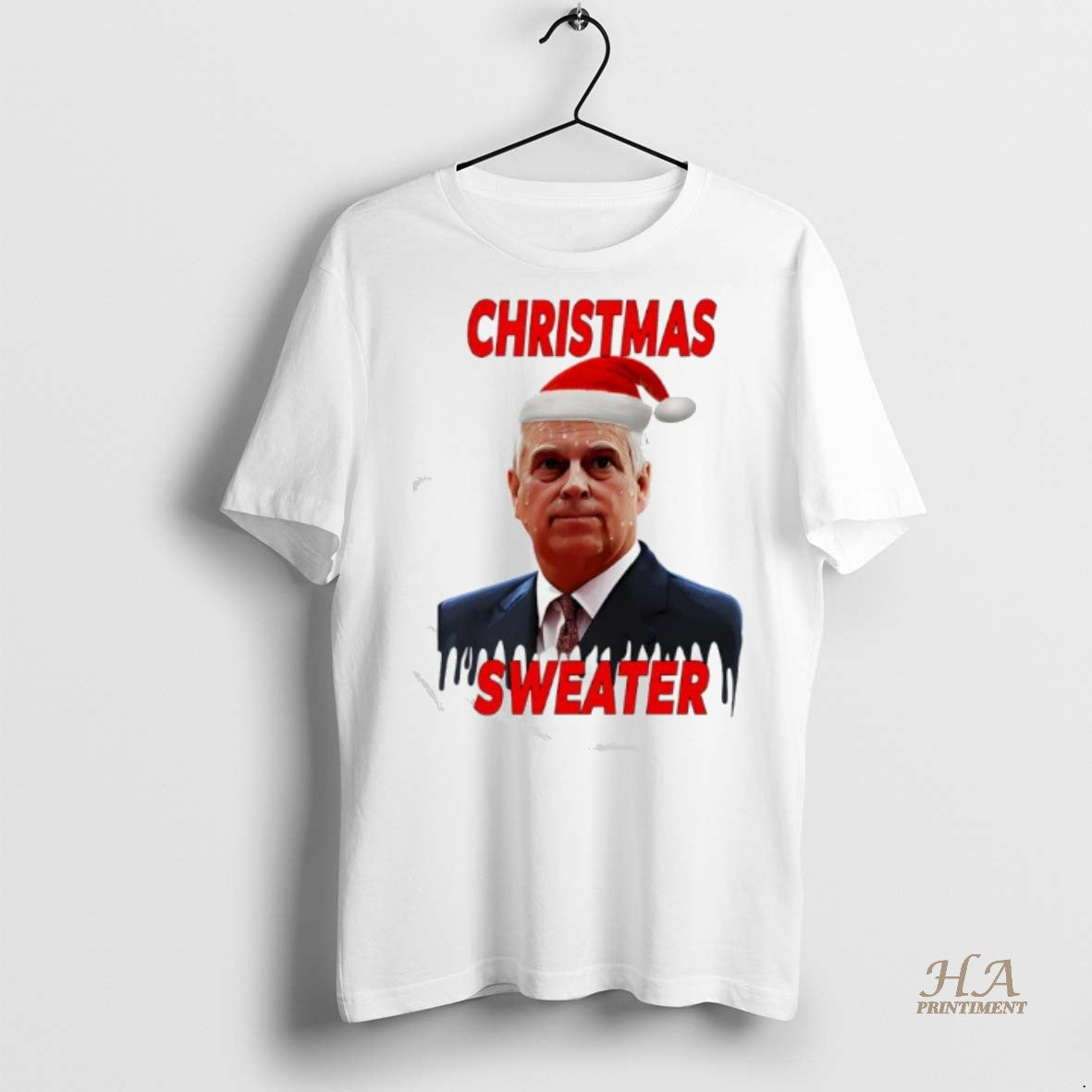 Official Christmas Prince Andrew Christmas Shirt