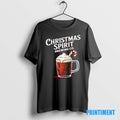 Official Christmas Spirit Hot Cocoa Graphic Retro Tee Sweater