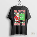 Official Coach Jon Gruden Im No The Nicey List Christmas Ugly Shirt