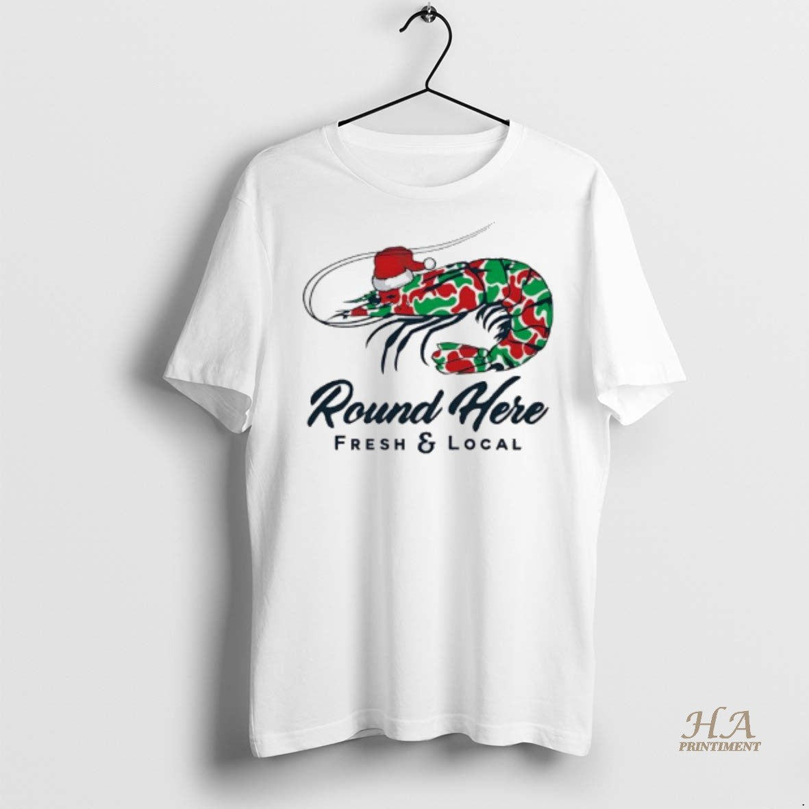Official Coastal Christmas Round Here Shirt