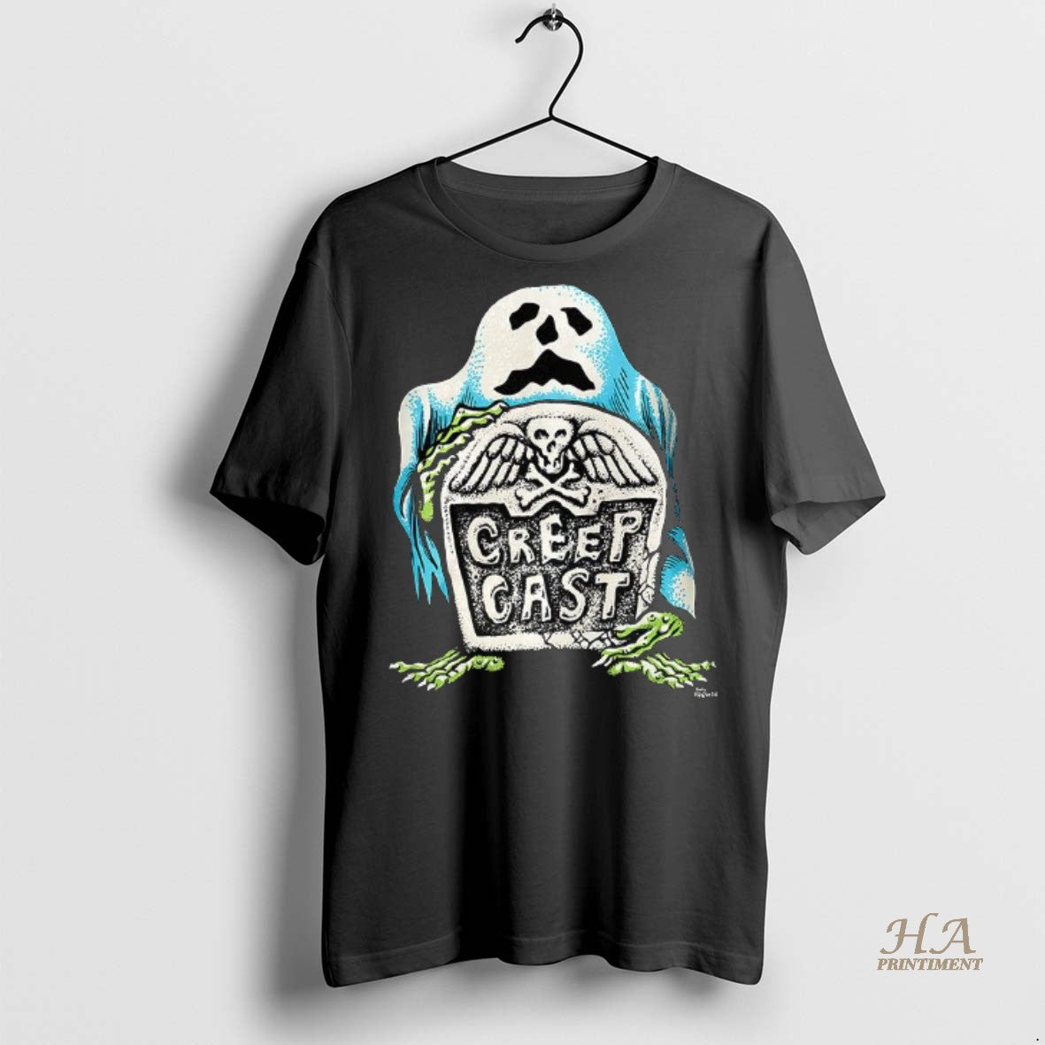 Official Creepcast Tombstone Shirt