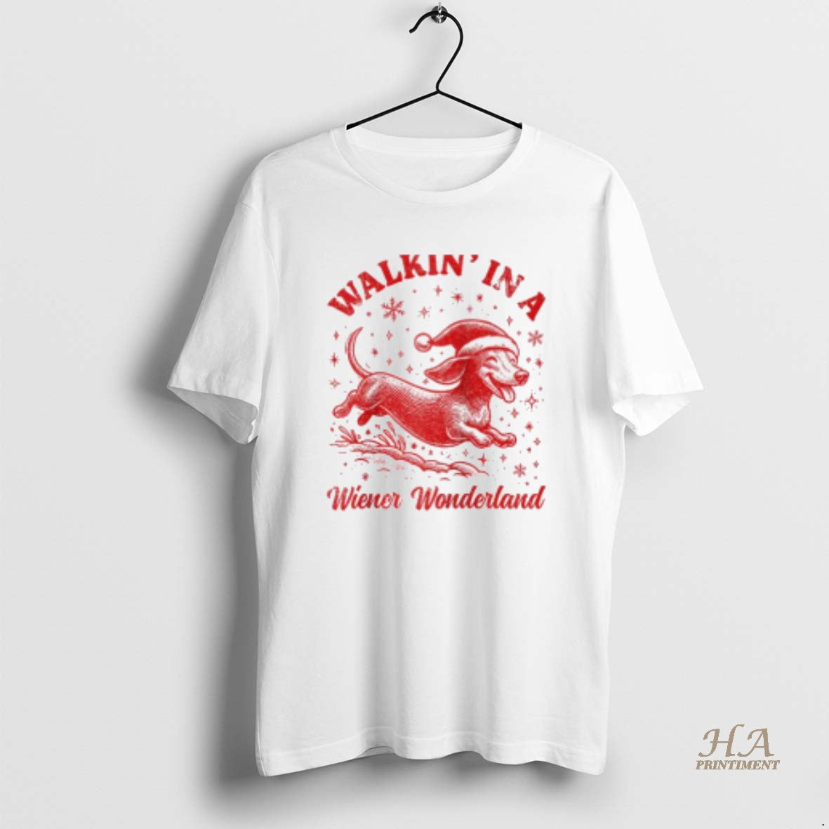 Official Dachshund Christmas Wiener Wonderland Dog Doxie X Mas Raglan