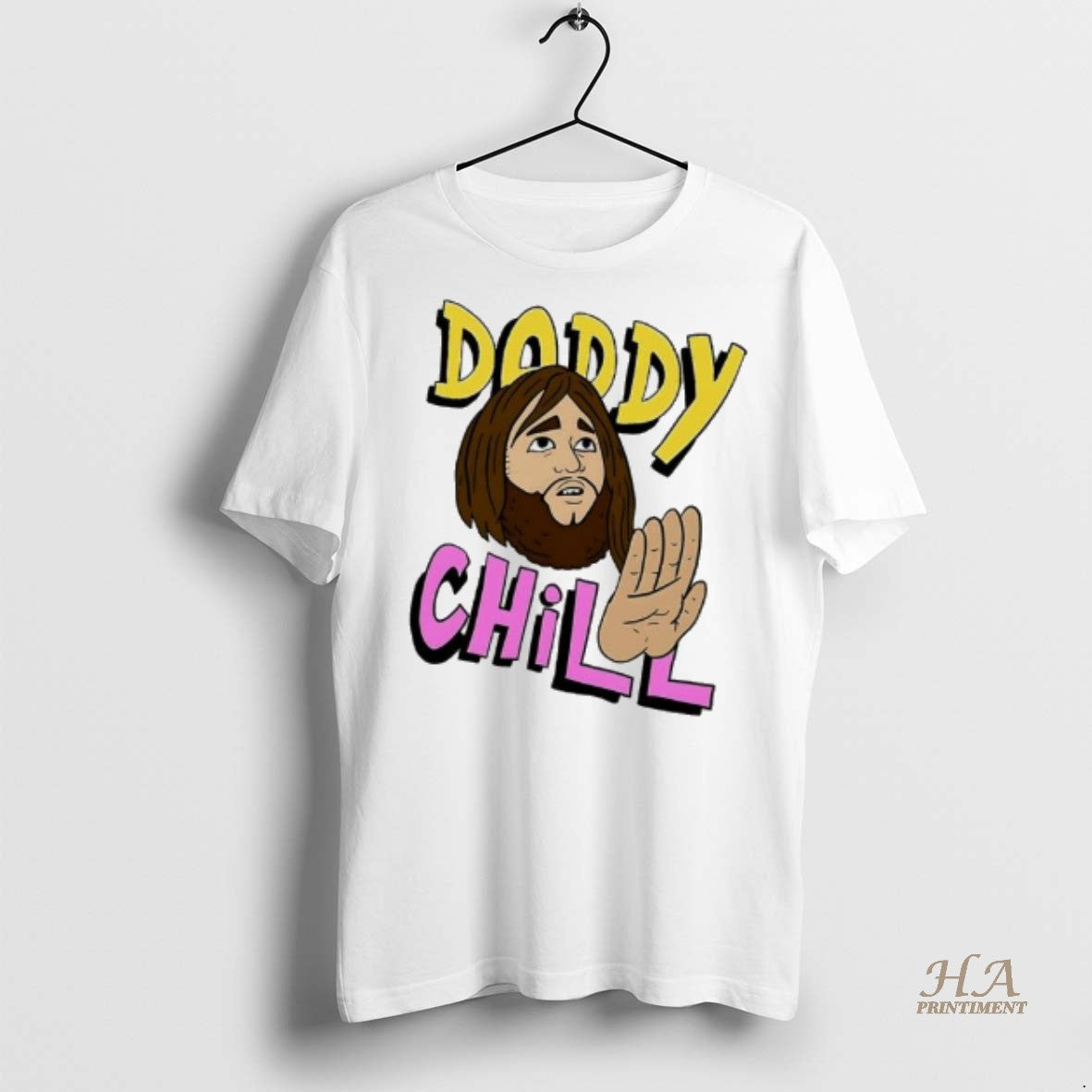 Official Daddy Chill Big Face Meme Shirt