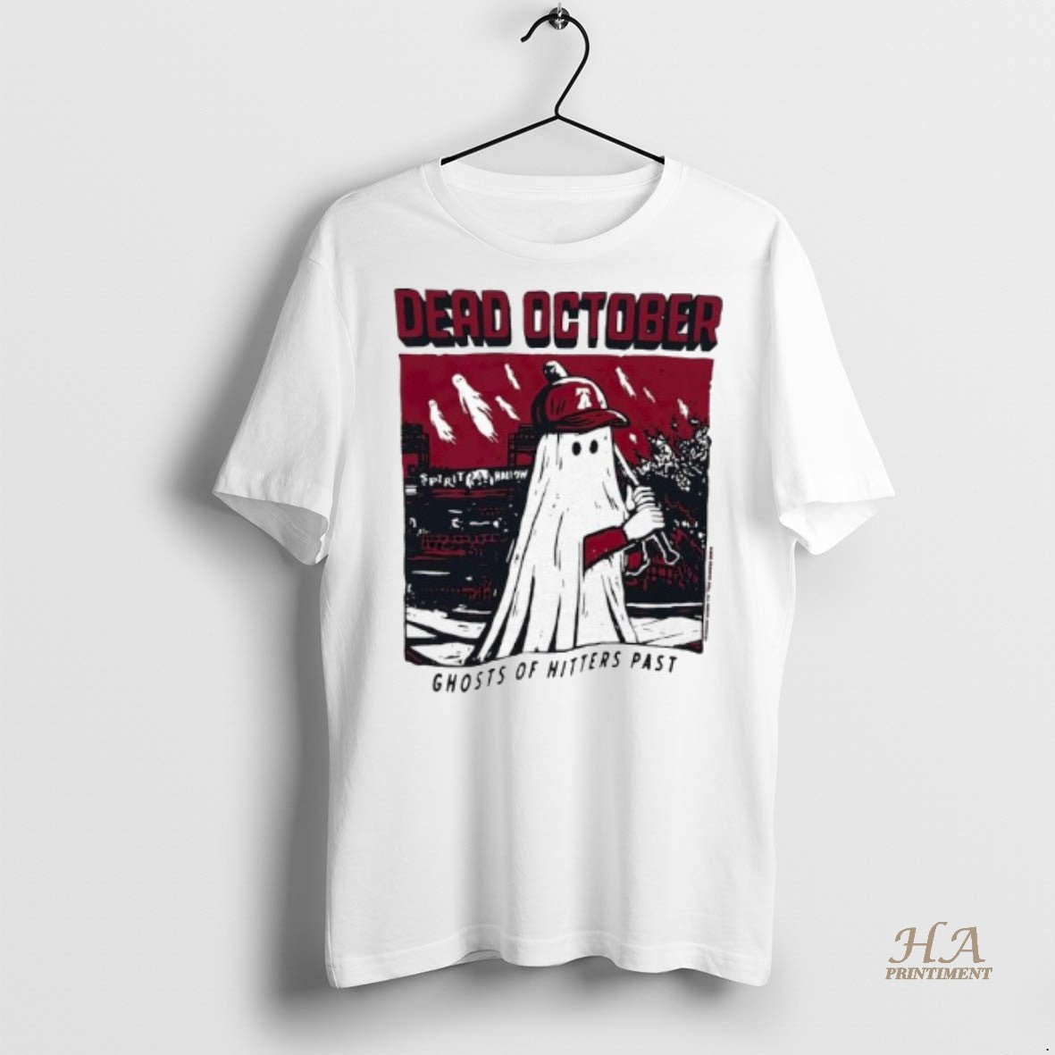 Official Dead October Ghosts Of Hitters Past Philadelphia Baseball Shirt
