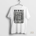 Official Deck The Halls With Guns And Ammo Pew Christmas Light Shirt