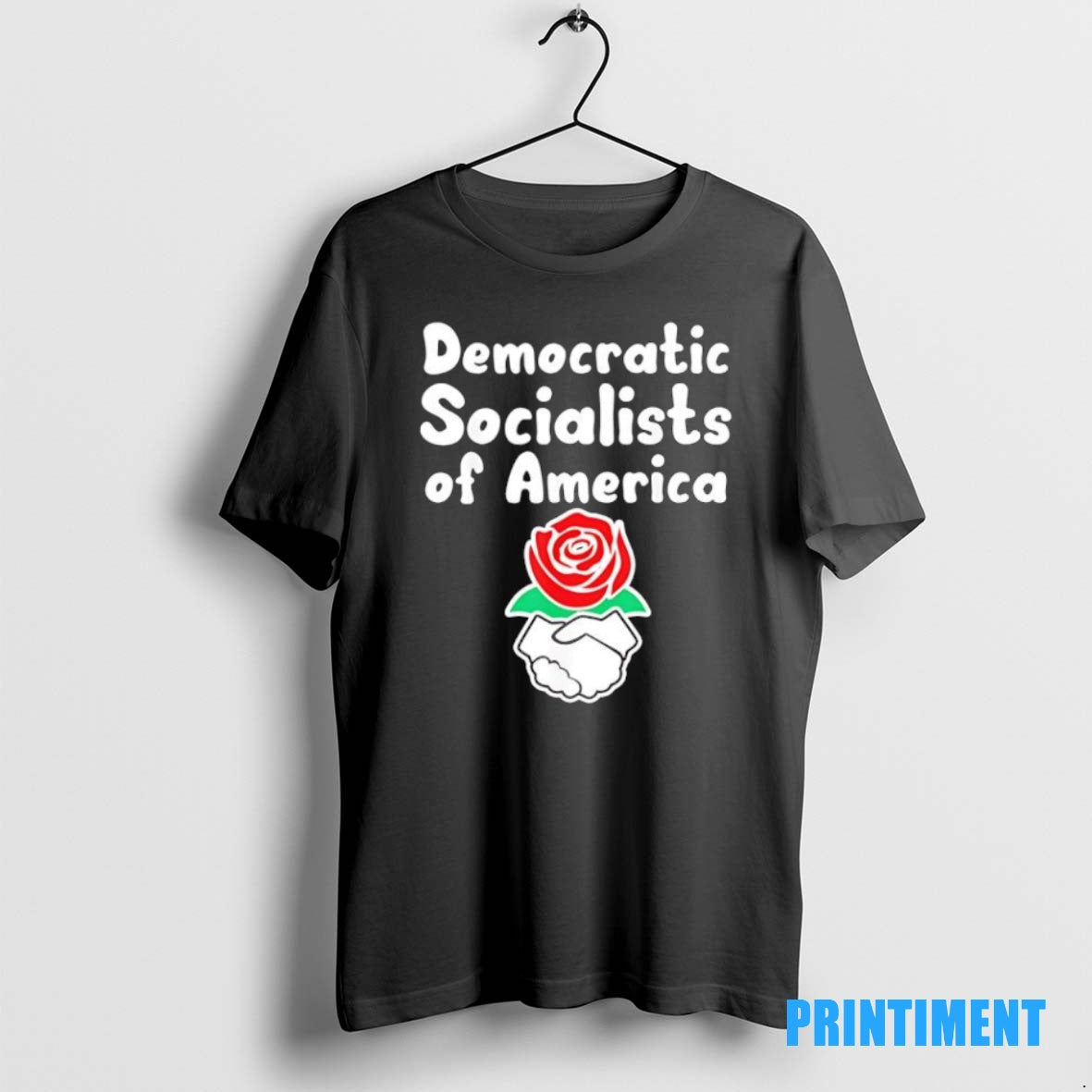 Official Democratic Socialists Of America Rose Graphic Tee Sweater