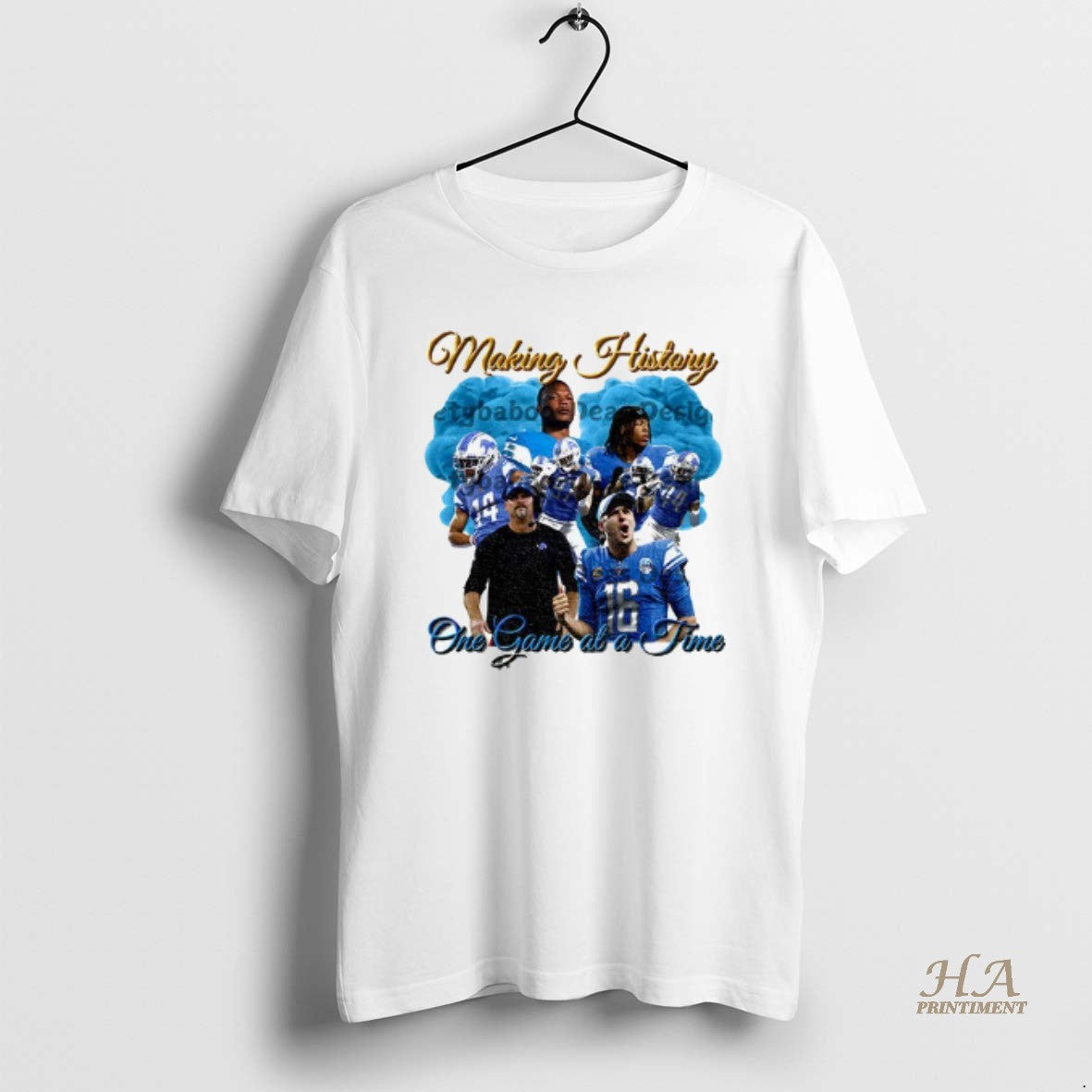 Official Detroit Lions Making History One Game At A Time