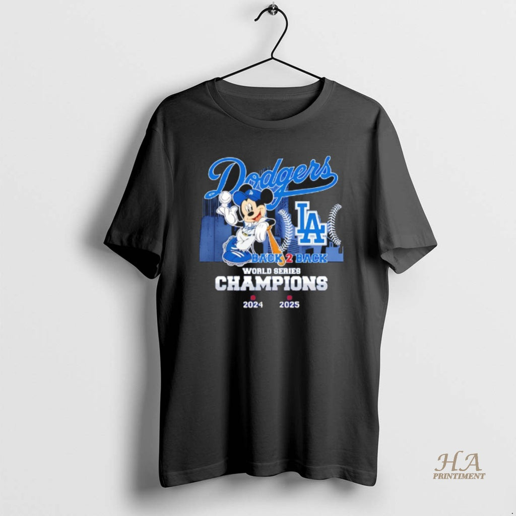 Official Dodgers Back 2 Back World Series Champions 2024 2025