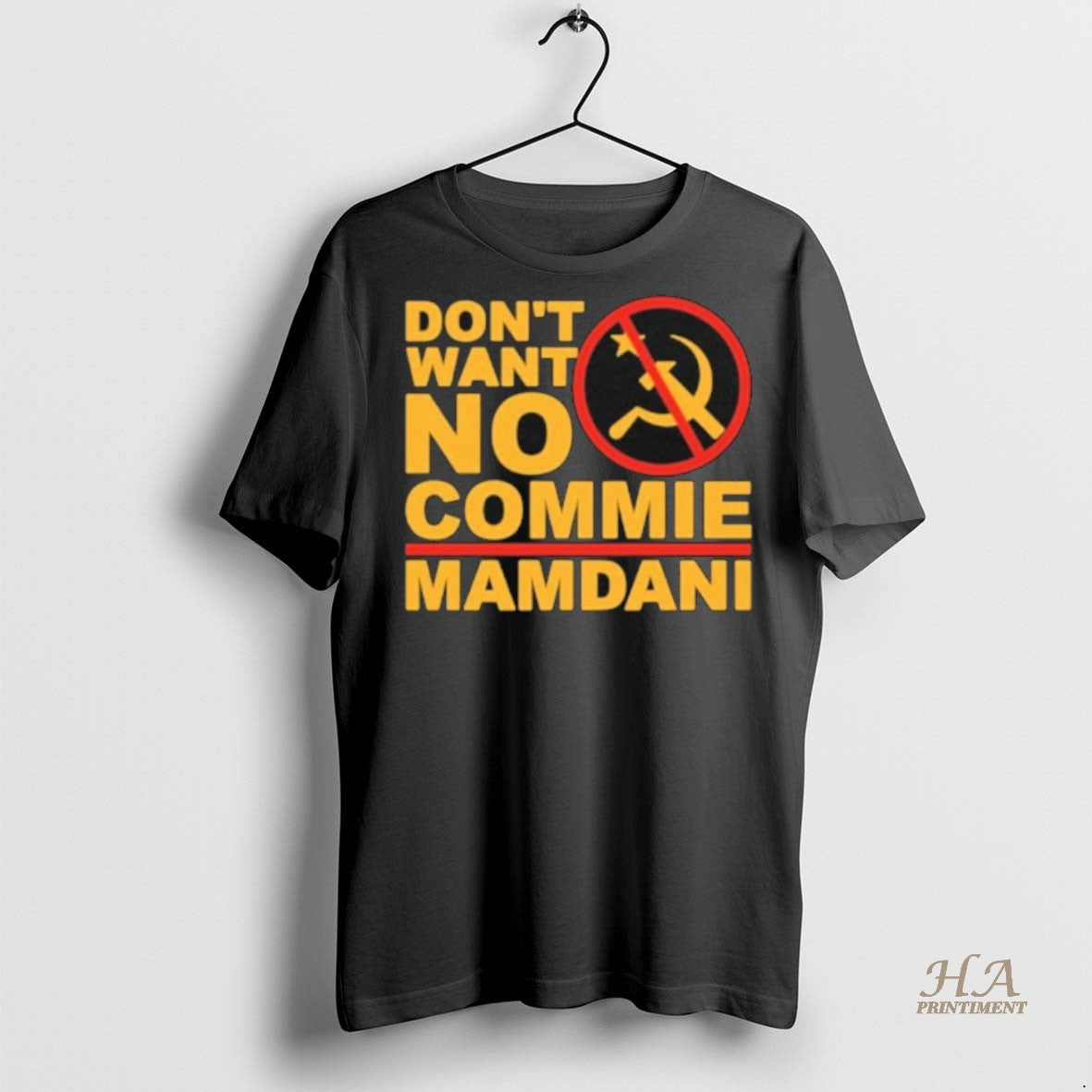 Official Dont Want No Commie Mamdani Shirt