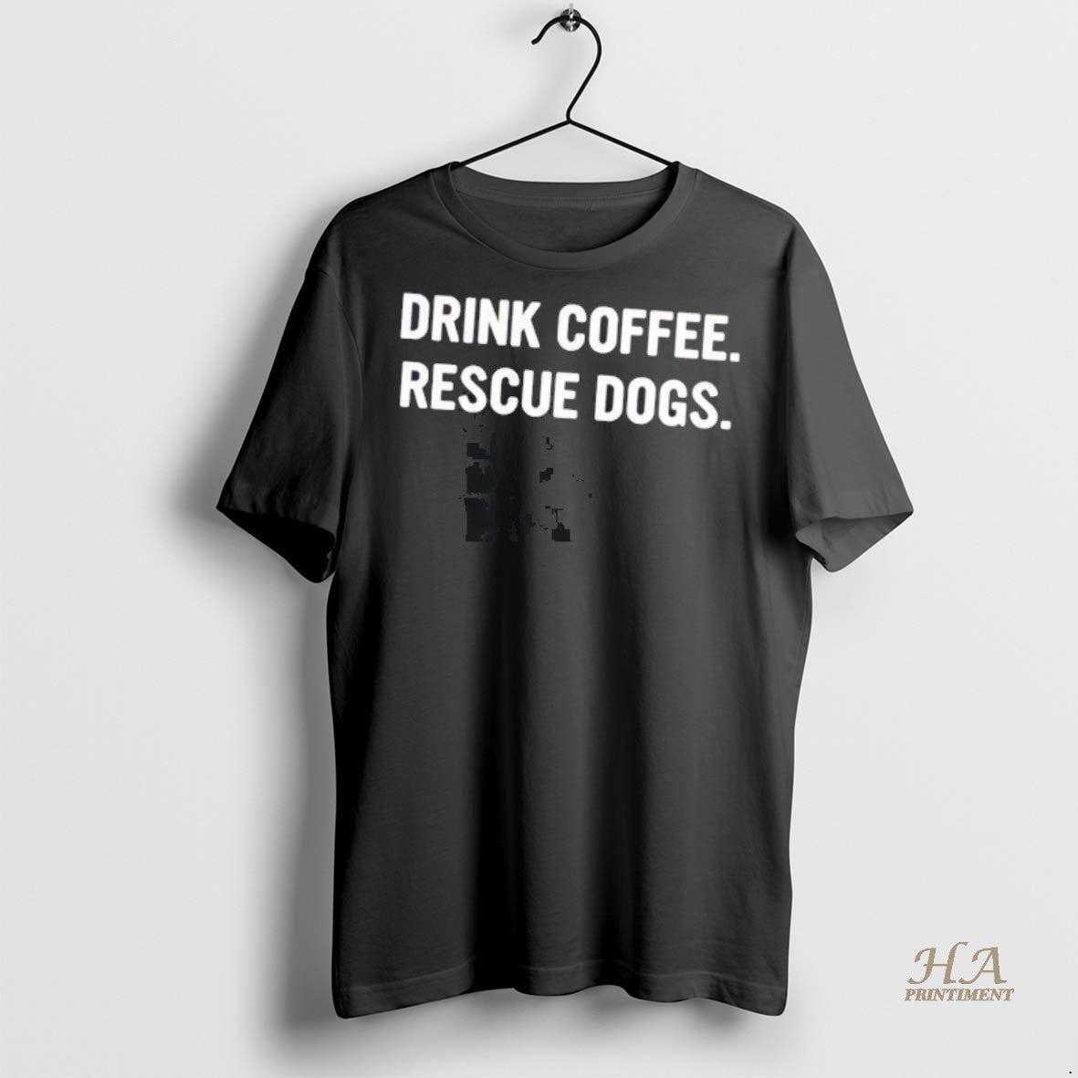 Official Drink Coffee Rescue Dogs Shirt
