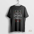 Official Fdt Subtle Anti Trump Ugly Christmas Frosty Dasher Tinsel
