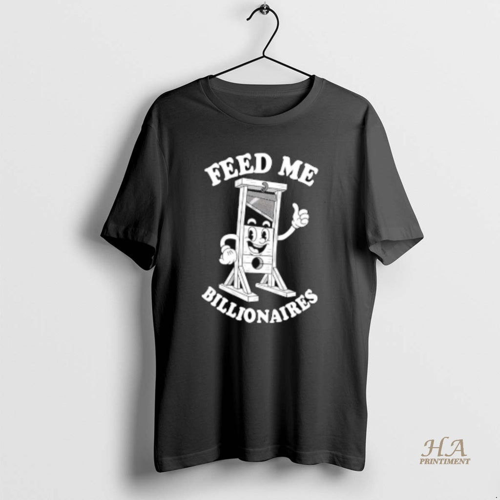 Official Feed Me Billionaires Guillotine Illustration