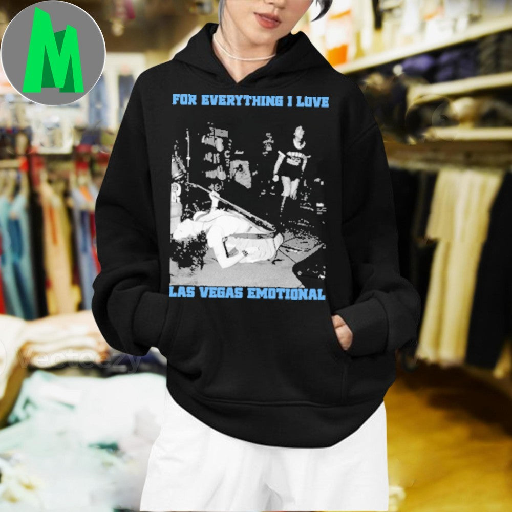 For Everything I Love Las Vegas Emotional Concert Shirt