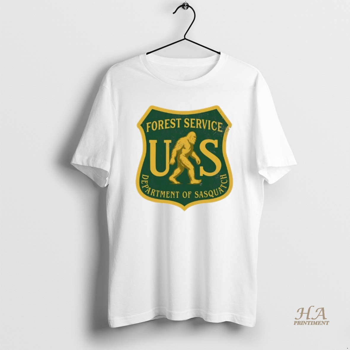 Official Forest Service Department Of Sasquatch Bigfoot