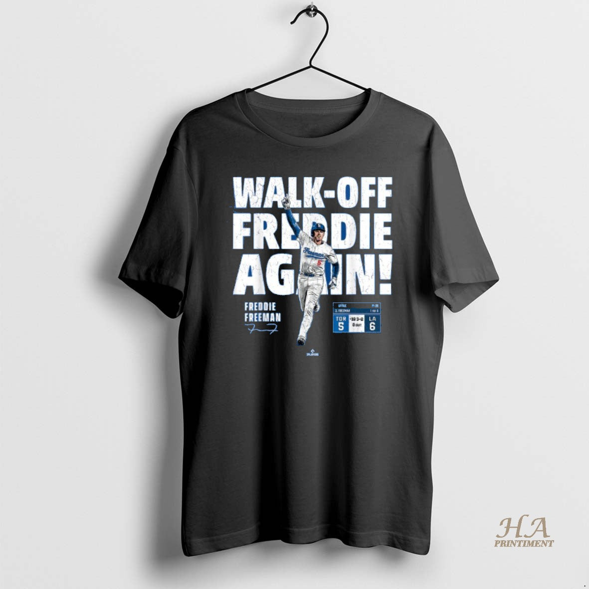 Official Freddie Freeman Los Angeles Dodgers Walk Off Freddie The Sequel