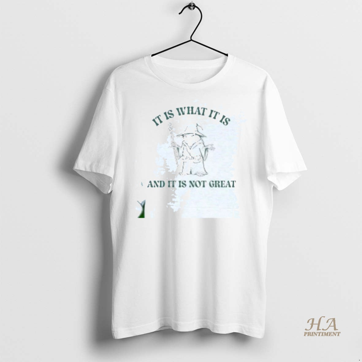Official Frog Wizard It Is What It Is And It Is Not Great Shirt