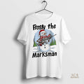 Official Frosty The Marksman Snowman Christmas Shirt