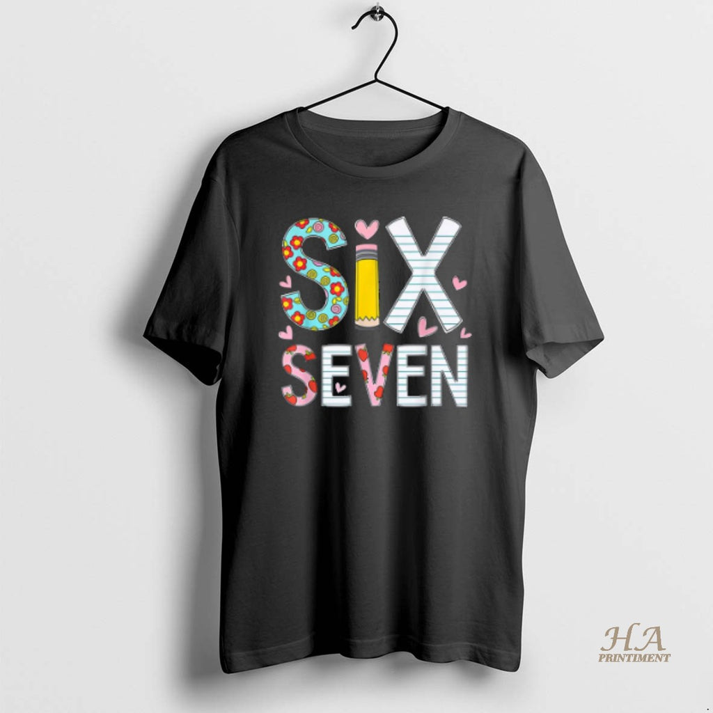 Official Funny Six Seven 6 7 Meme Teacher Design
