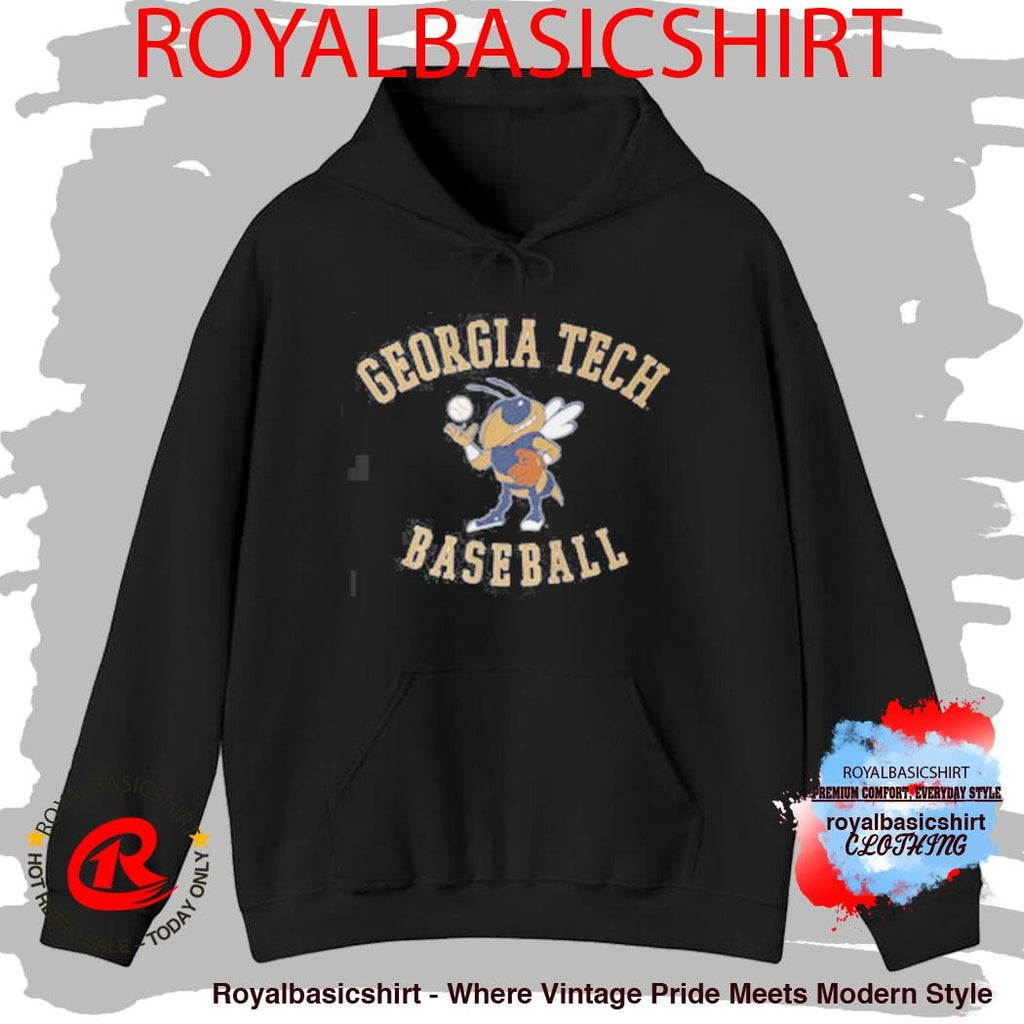 Georgia Tech Baseball Buzz Logo Shirt