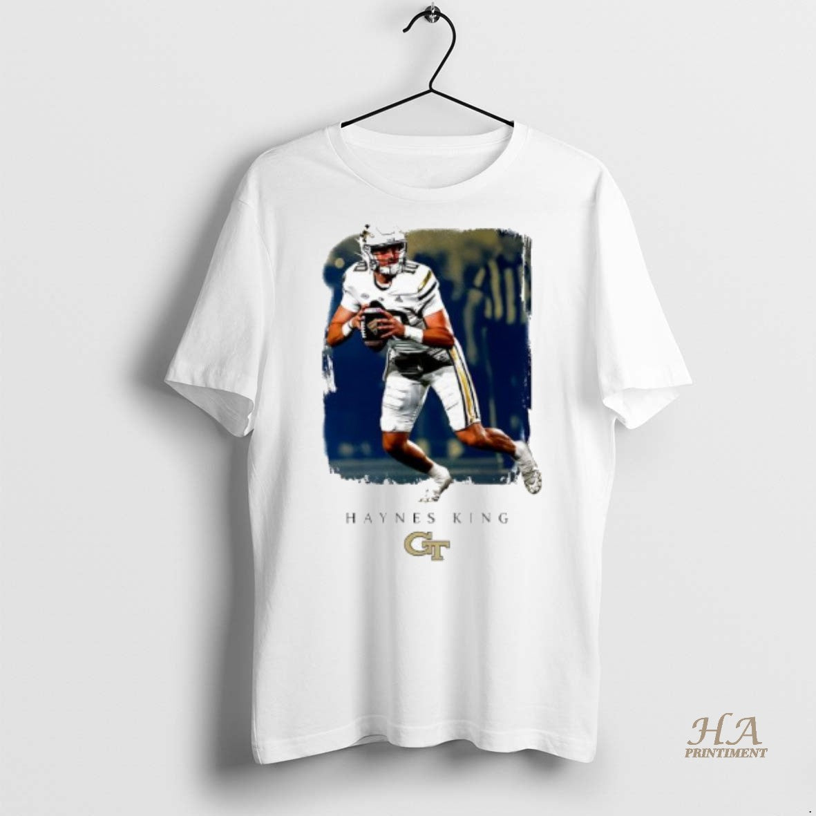 Official Georgia Tech Football 10 Haynes King Shirt