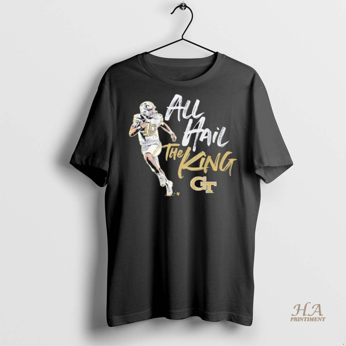 Official Georgia Tech Football All Hail Haynes King Shirt