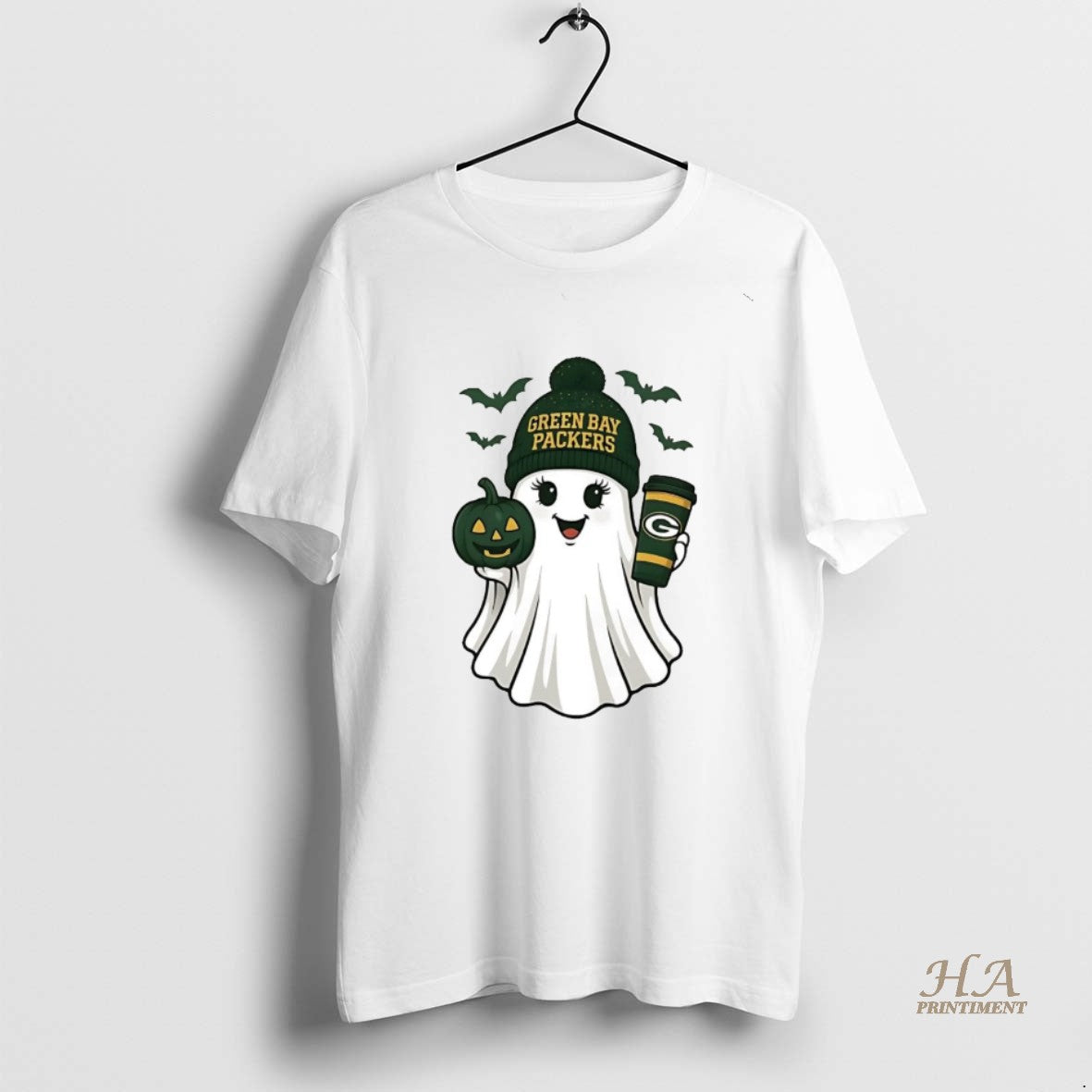 Official Ghost Green Bay Packers Halloween Shirt