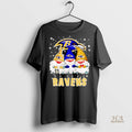 Official Gnomes Baltimore Ravens Christmas Shirt