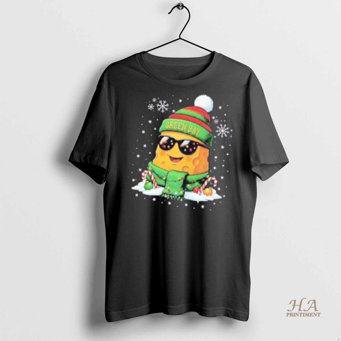 Official Green Bay Packers Cheese Christmas Shirt
