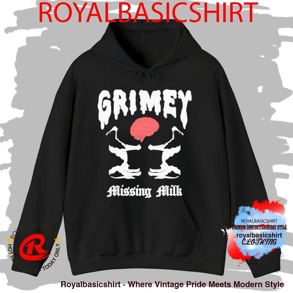 Grimey Missing Milk Brain Shirt