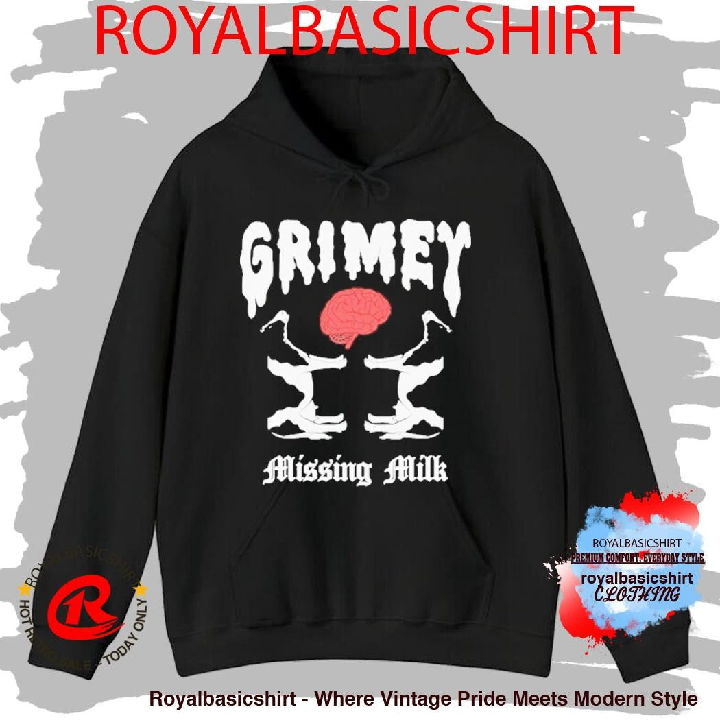 Grimey Missing Milk Brain Shirt