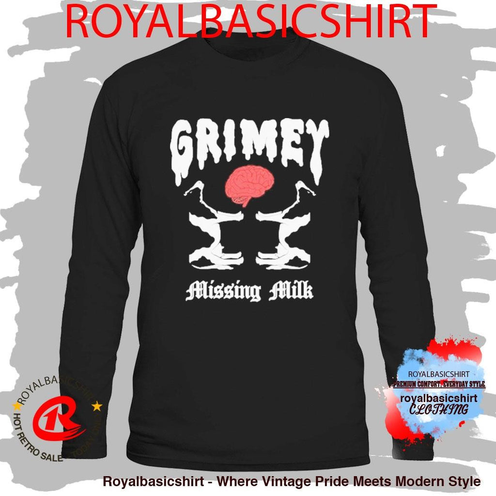 Grimey Missing Milk Brain Shirt