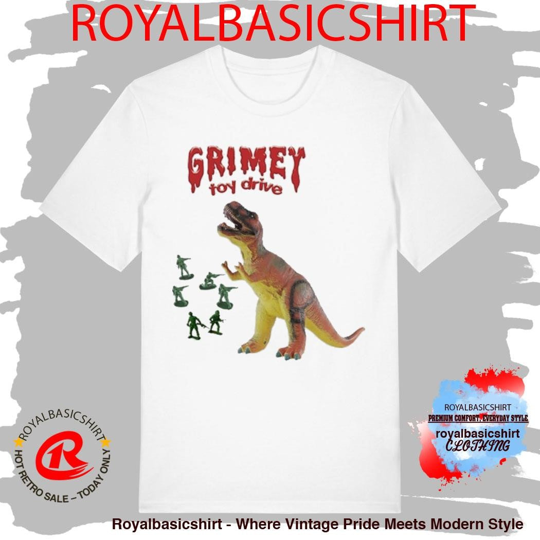 Grimey Toy Drive Dinosaur Shirt