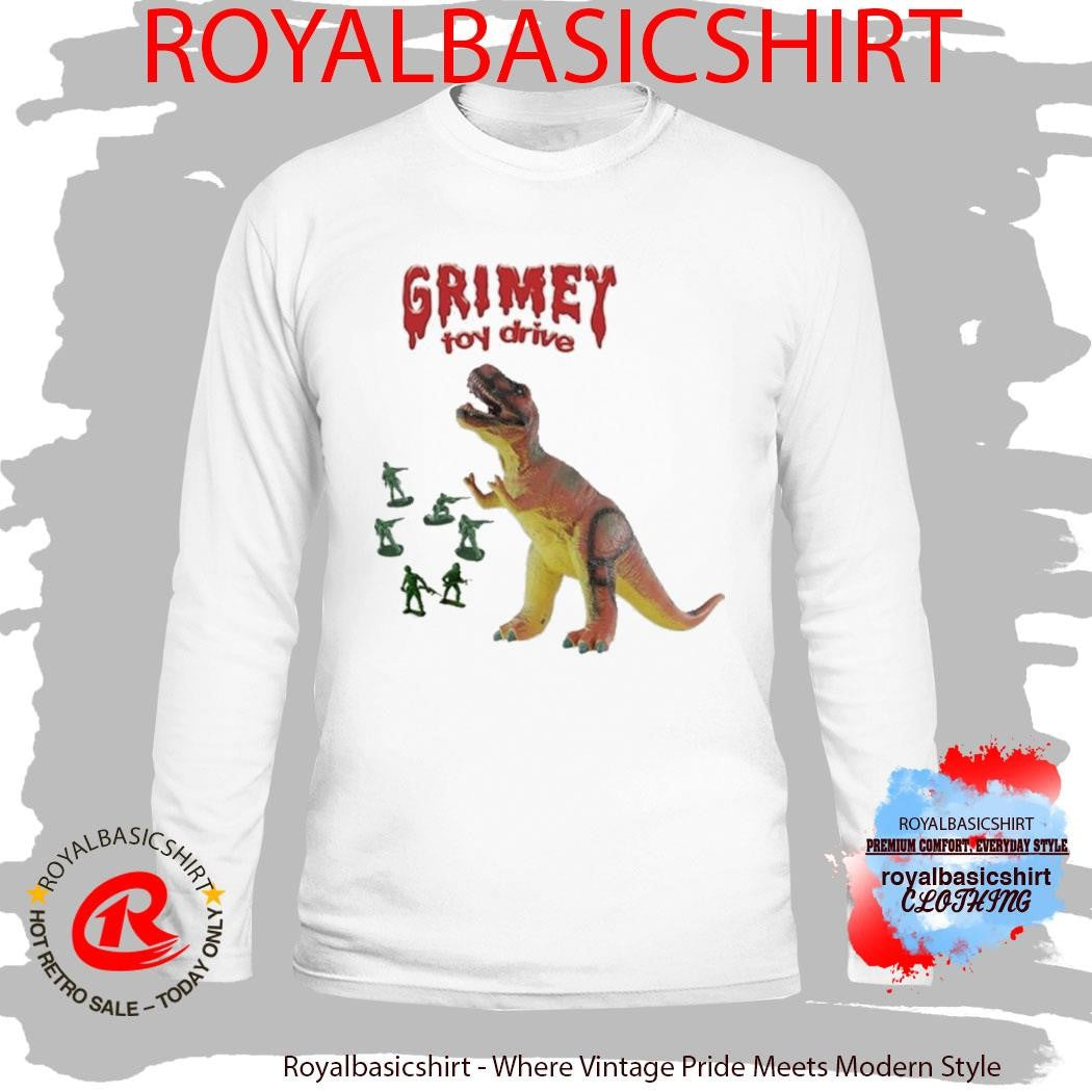 Grimey Toy Drive Dinosaur Shirt