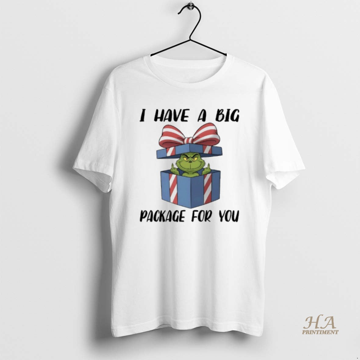 Official Grinch Christmas Gift I Have A Big Package For You