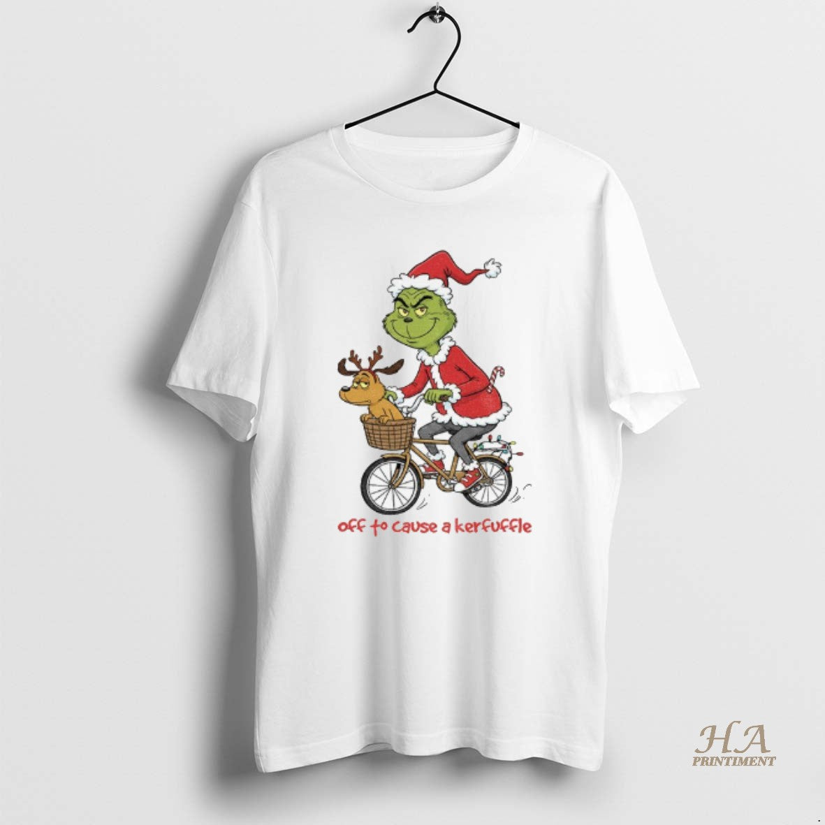 Official Grinch Santa Claus Off To Cause A Kerfuffle Christmas