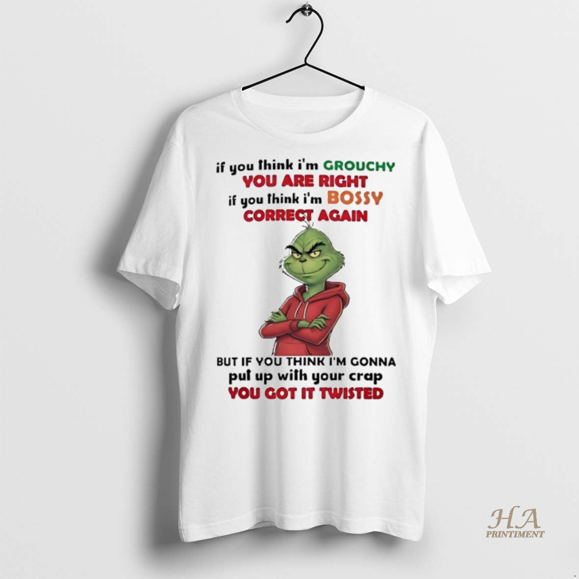 Official Grinch If You Think Im Grouchy You Are Right Shirt