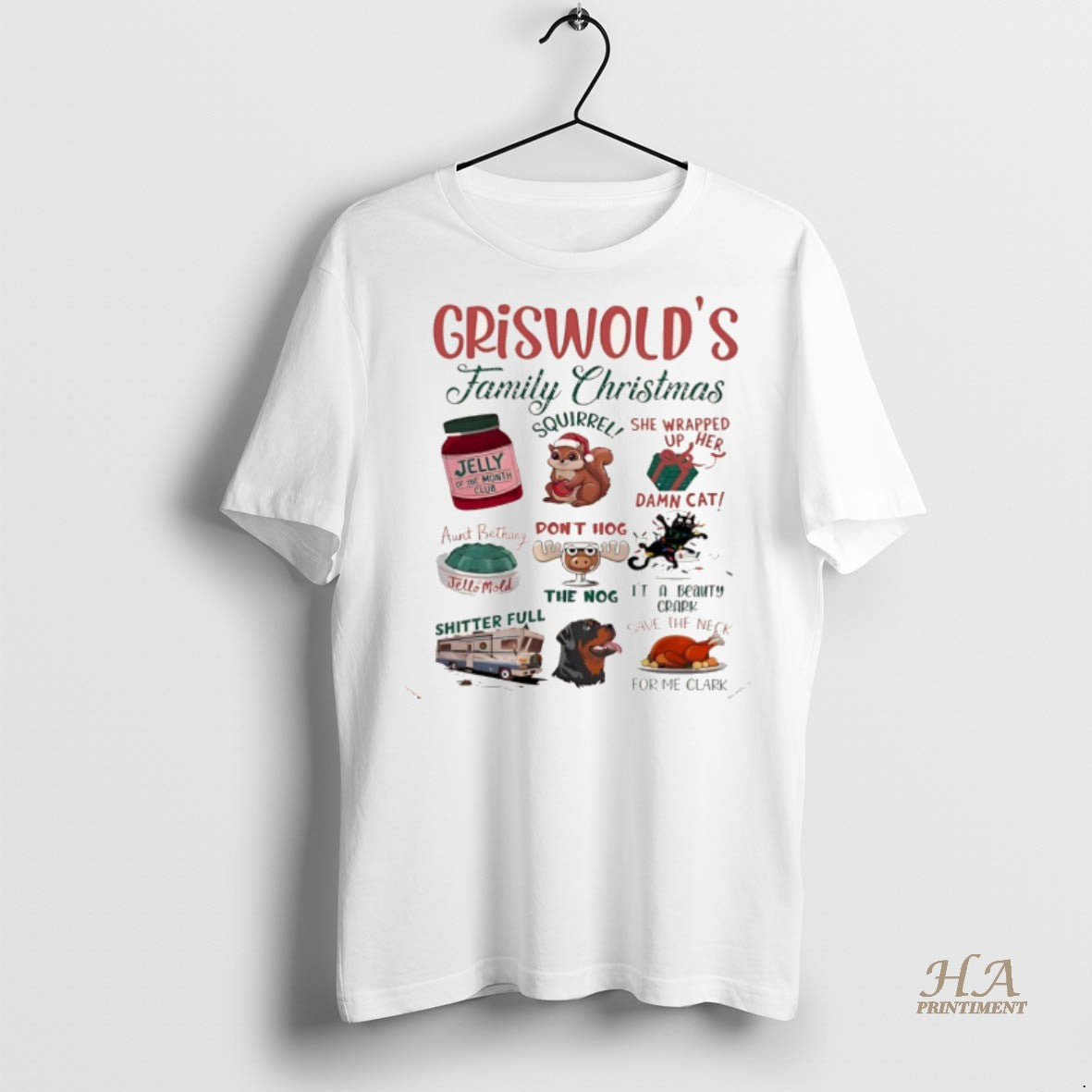 Official Griswolds Family Christmas Jelly Of The Month Club Squirrel Christmas Shirt