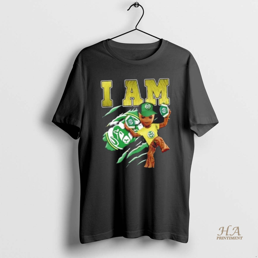 Official Groot I Am Colorado State Rams Fan