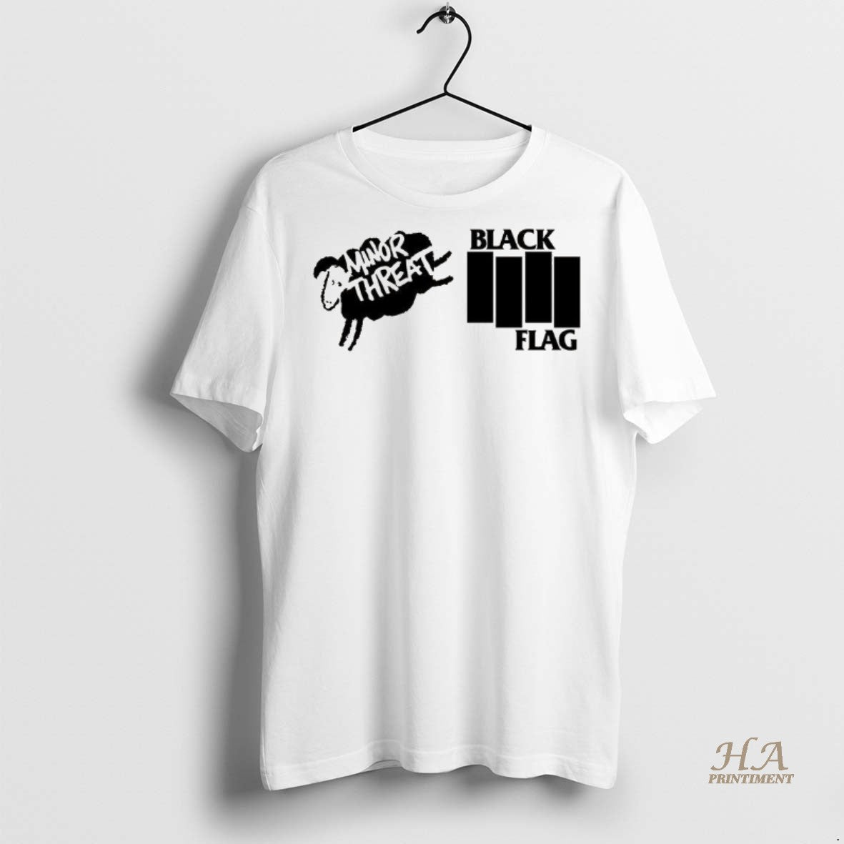Official Henry Rollins And Ian Mackaye Logo Shirt