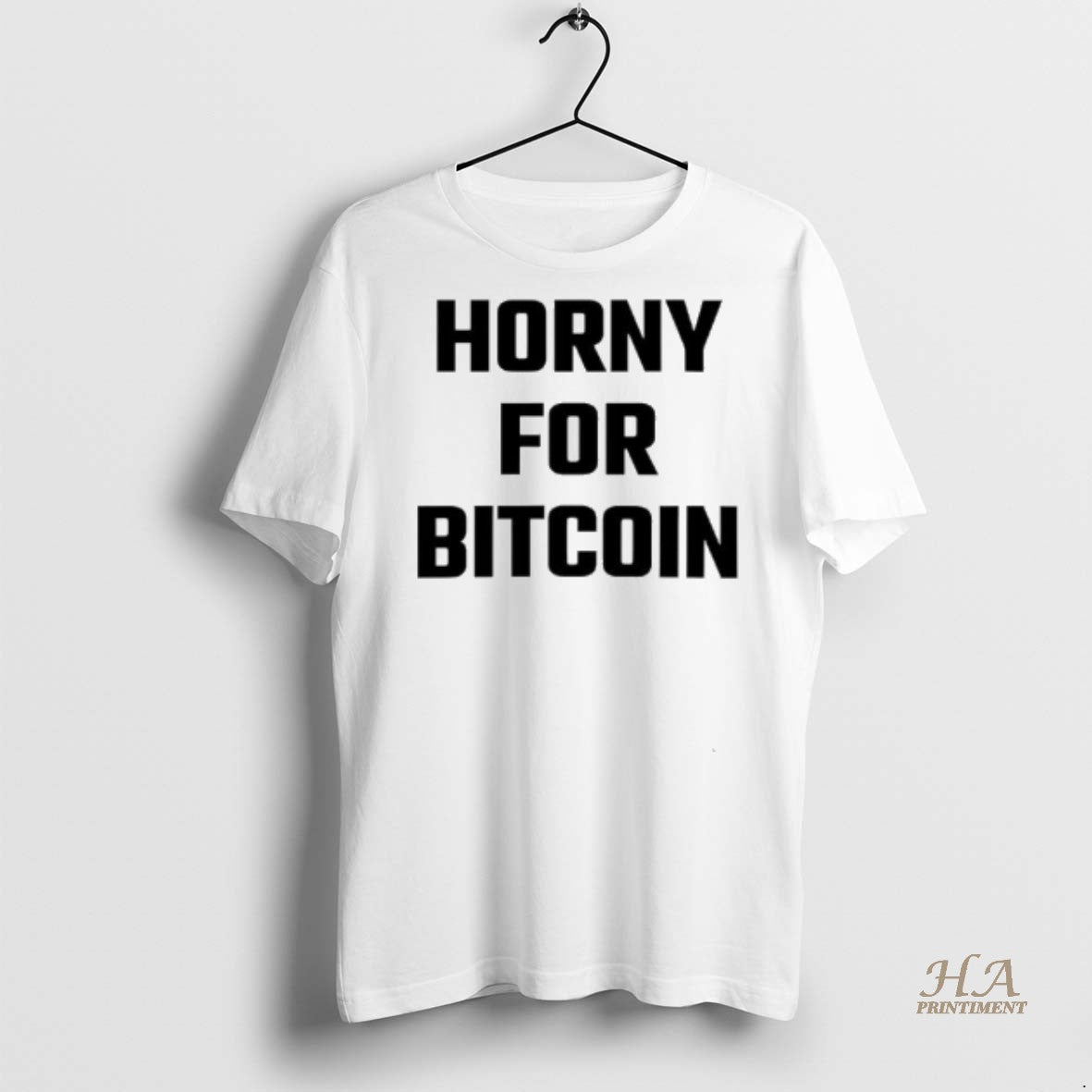 Official Horny For Bitcoin Shirt