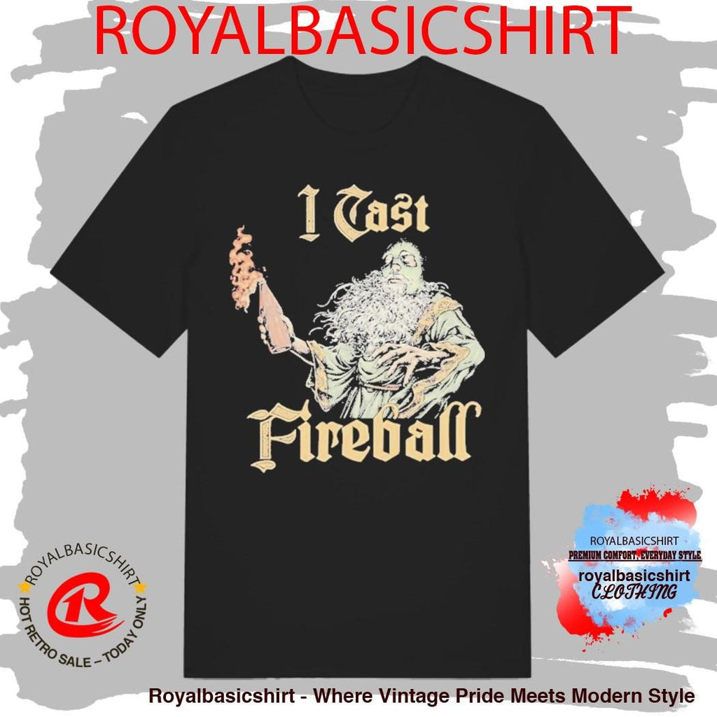 I Cast Fireball Threat Llama Shirt
