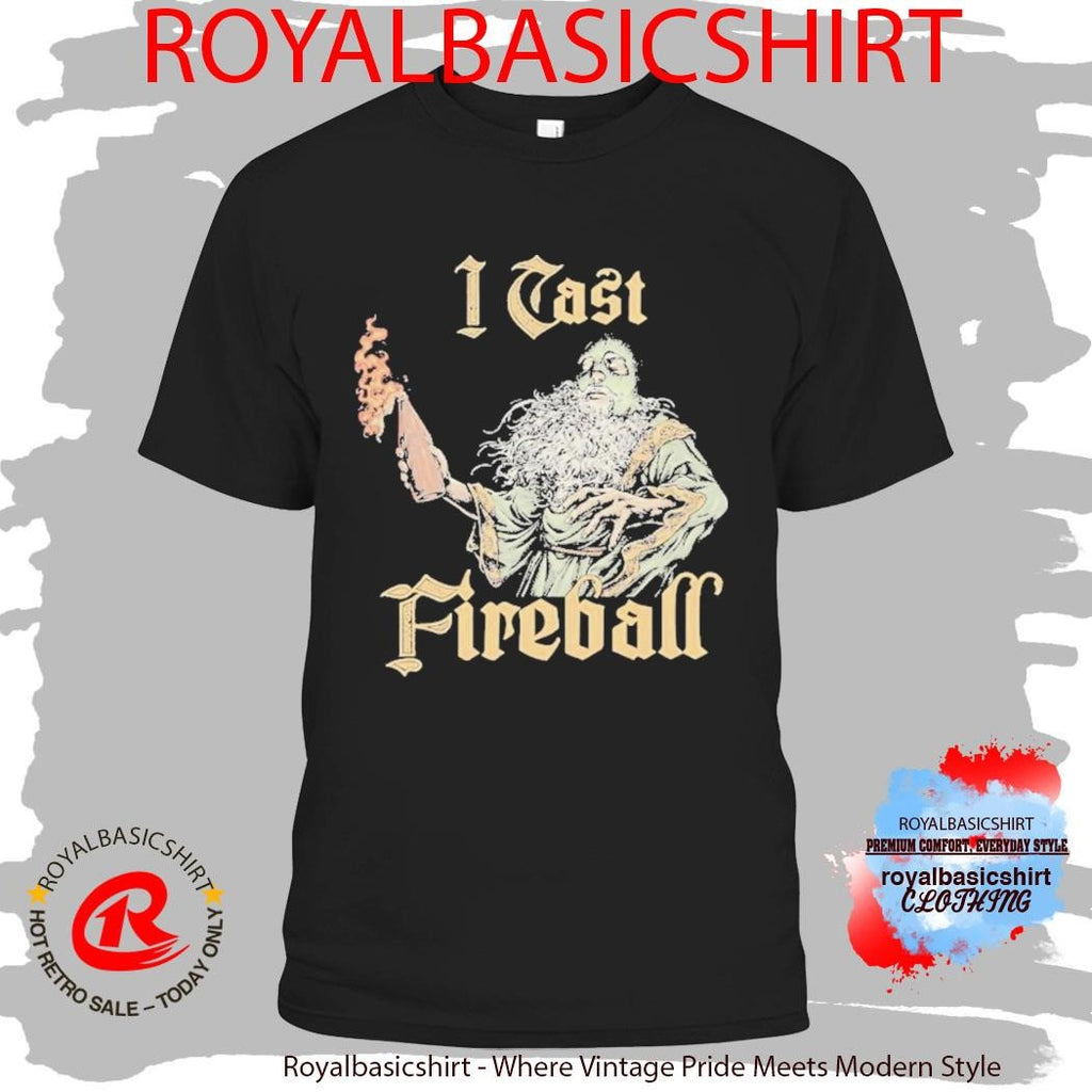 I Cast Fireball Threat Llama Shirt