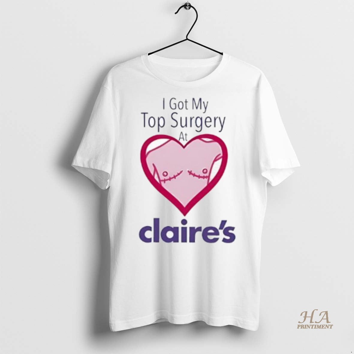 Official I Got My Top Surgery At Claires Shirt