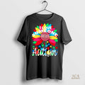 Official I Love Someone With Autism Floral Shirt