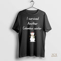 Official I Survived Another Columbus Winter Shirt