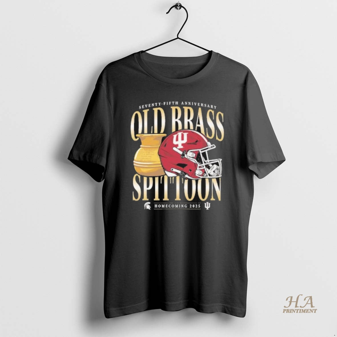 Official Iu Football 75th Anniversary Old Brass Spittoon Rivalry