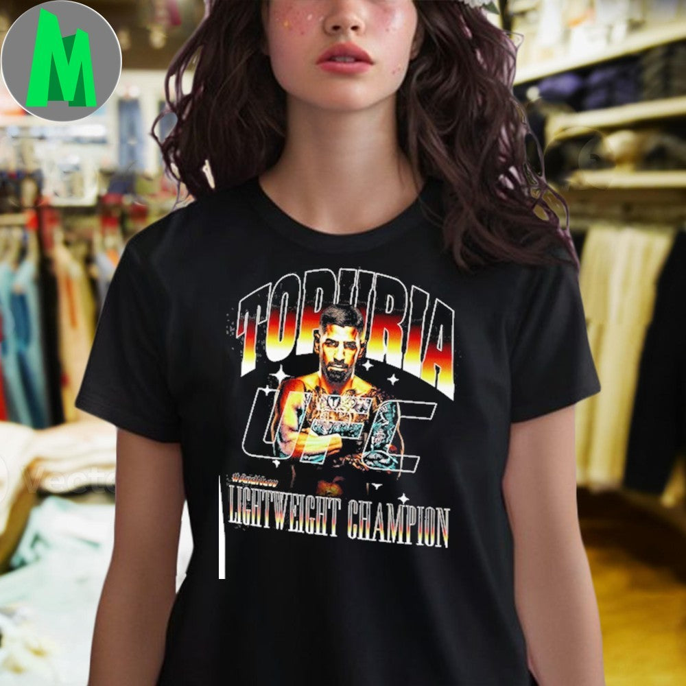 Ilia Topuria UFC 317 #AndNew World Men’s Lightweight Champion Winner 2025 Shirt