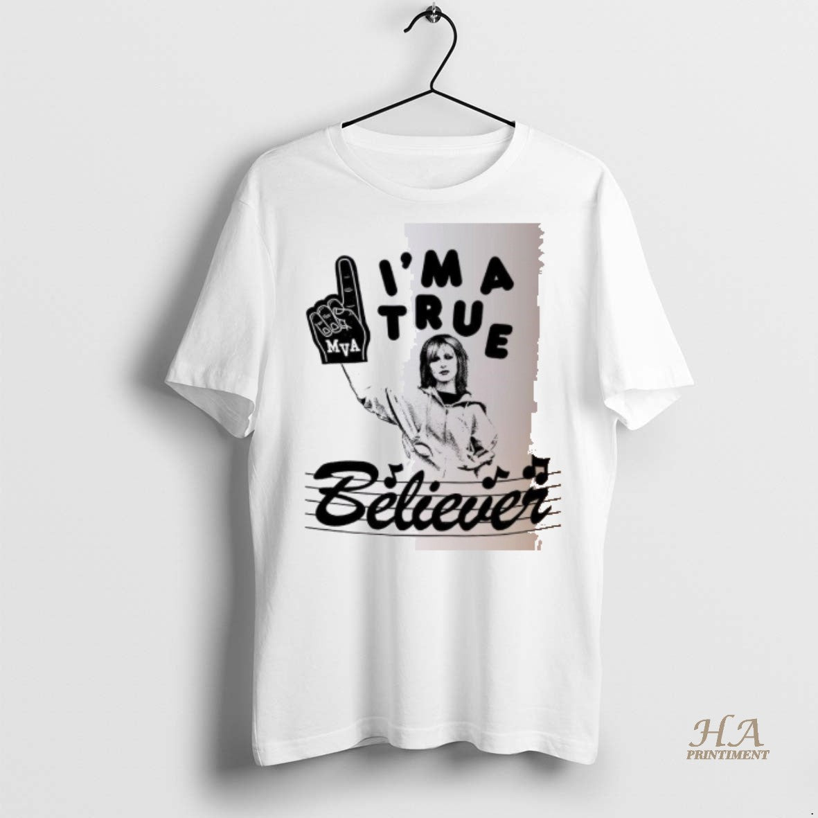 Official Im A True Believer Mustard Shirt