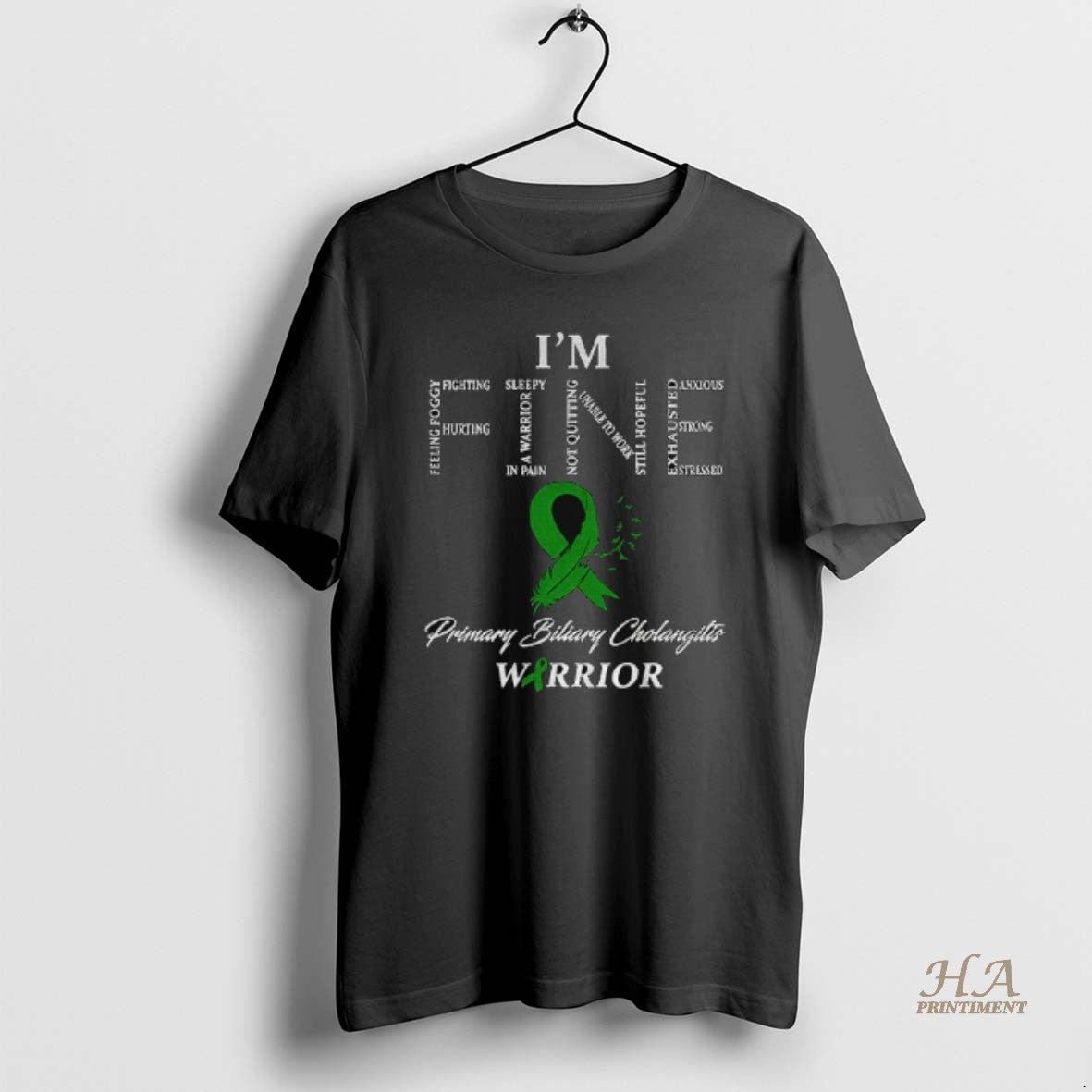 Official Im Fine Primary Biliary Cholangitis Warrior