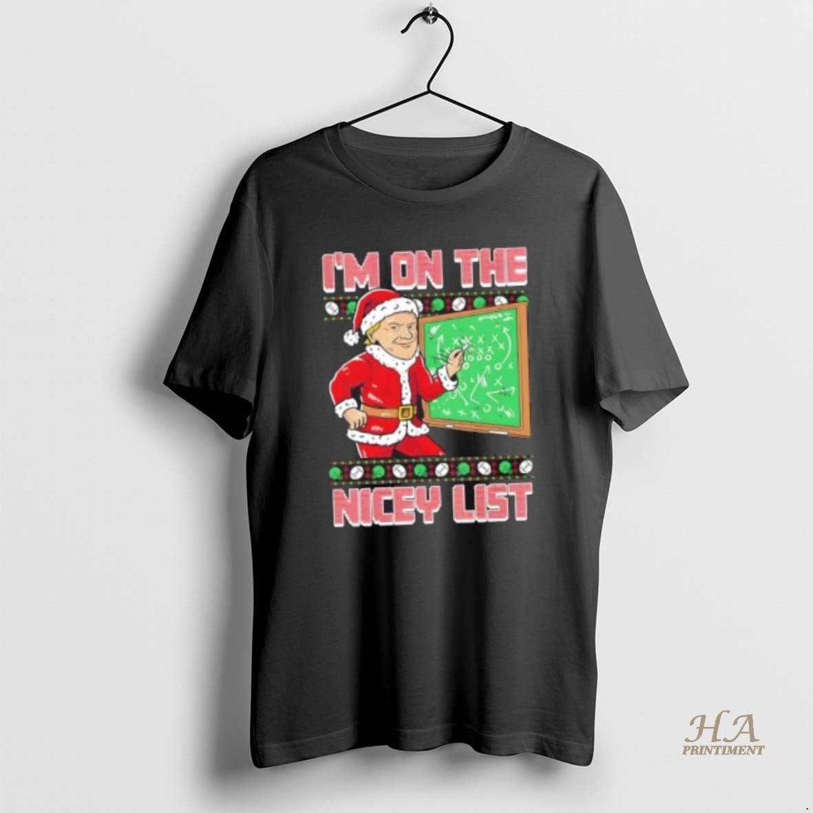Official Im On The Nicey List Christmas Ugly